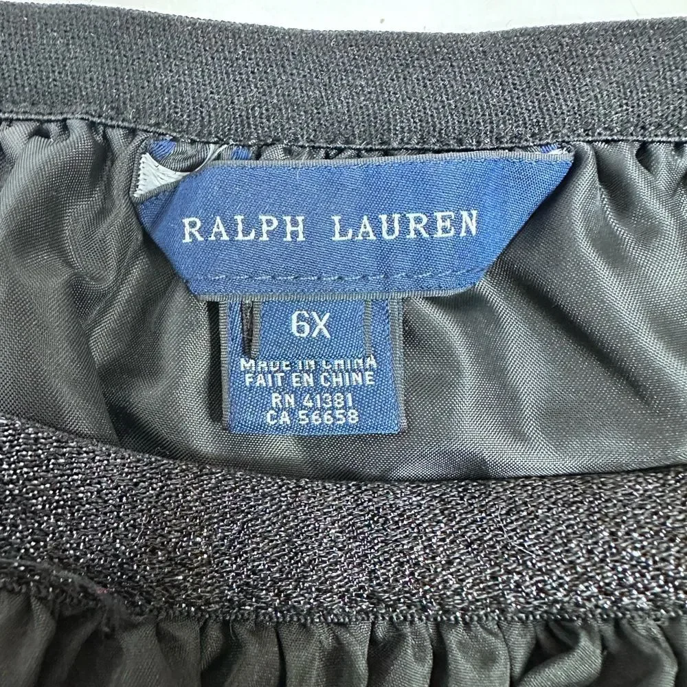 RALPH LAUREN Taffeta Skirt,‎ SIZE 6X